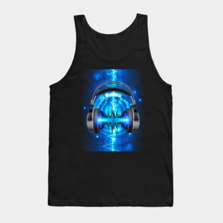 Graphic Music Tank Top